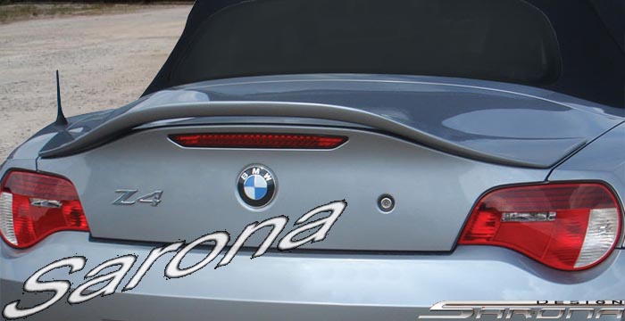 2003-2008 BMW Z4 Trunk Wing 2003-2008 BMW Z4 Trunk Wing