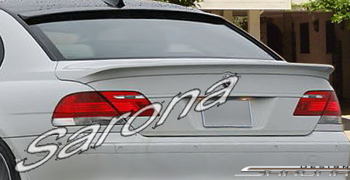2005-2008 BMW 7 Series Trunk Wing