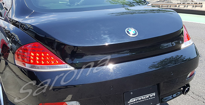 2004-2007 BMW 6 Series Trunk Wing 2004-2007 BMW 6 Series Trunk Wing
