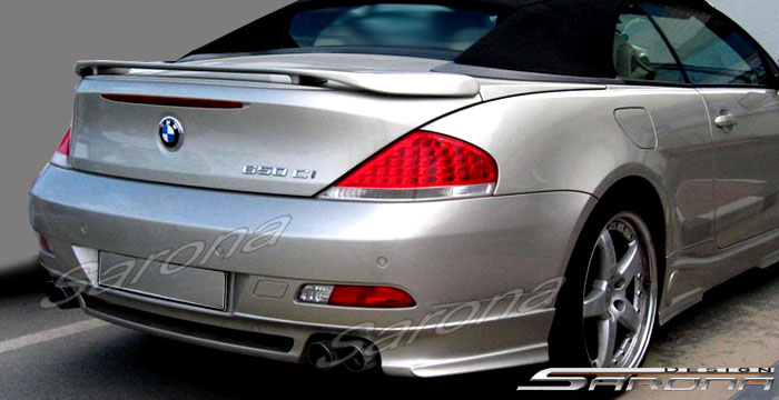 2004-2007 BMW 6 Series Trunk Wing 2004-2007 BMW 6 Series Trunk Wing