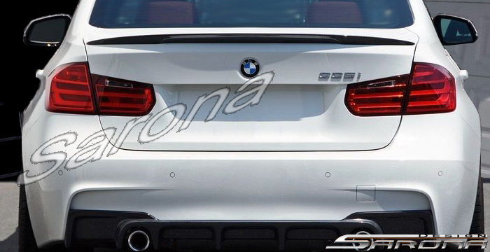 2012-2015 BMW 3 Series Trunk Wing 2012-2015 BMW 3 Series Trunk Wing