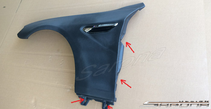 2012-2019 BMW 6 Series Fenders 2012-2019 BMW 6 Series Fenders