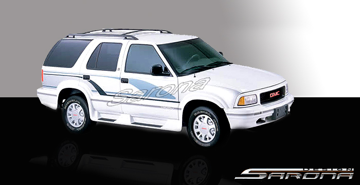 1995-1997 Chevrolet S-10 Running Boards 1995-1997 Chevrolet S-10 Running Boards