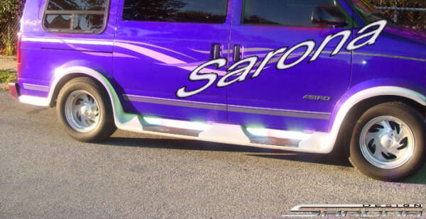 1985-2005 Chevrolet Astro Running Boards