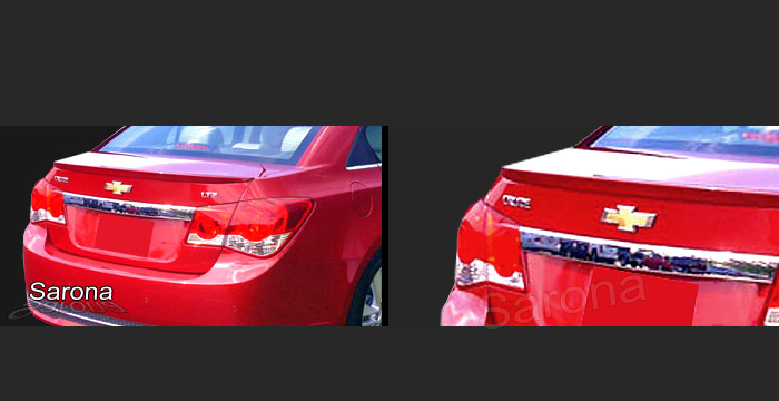 2011-2012 Chevrolet Cruze Trunk Wing 2011-2012 Chevrolet Cruze Trunk Wing