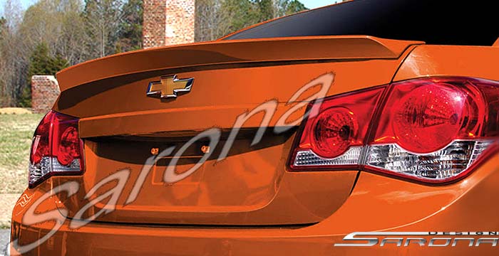 2011-2013 Chevrolet Cruze Trunk Wing 2011-2013 Chevrolet Cruze Trunk Wing