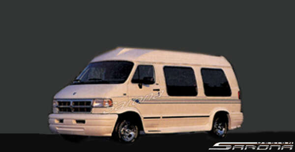 1997-2003 Dodge Ram Van Front Bumper