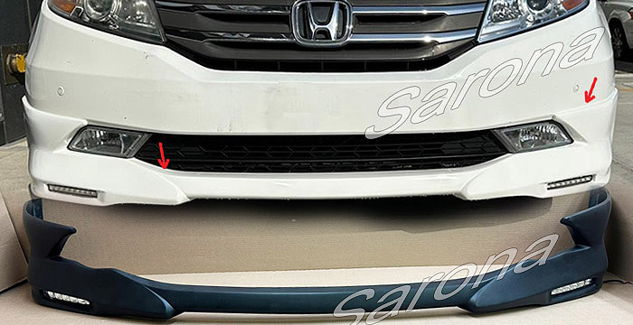 2014-2017 Honda Odyssey Front Add-On 2014-2017 Honda Odyssey Front Add-On