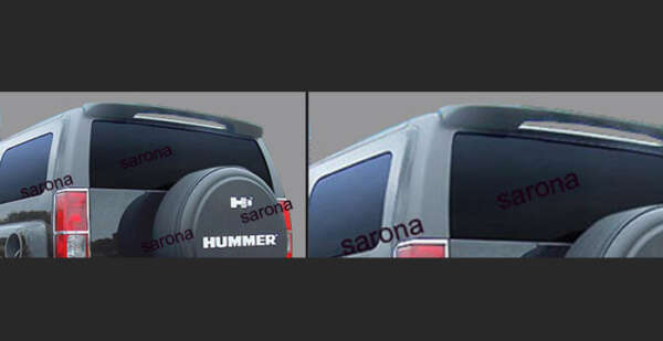2005-2010 Hummer H3 Roof Wing
