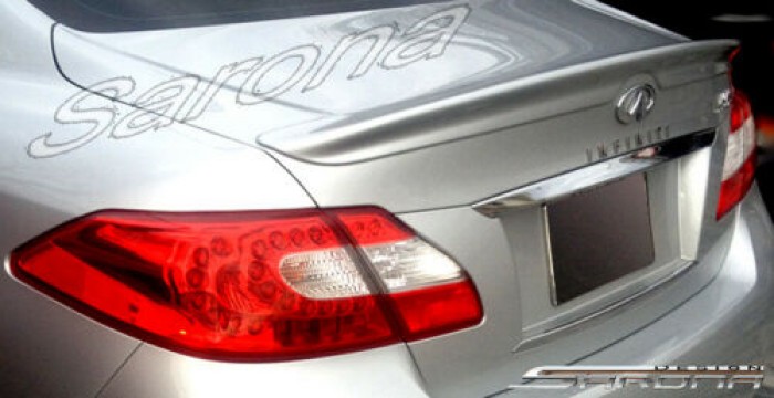 2011-2012 Infiniti M56 Trunk Wing 2011-2012 Infiniti M56 Trunk Wing