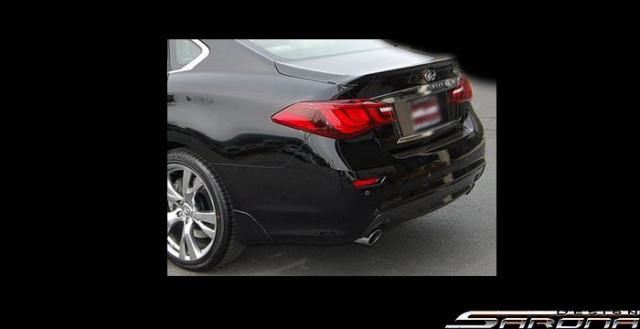 2015-2016 Infiniti Q70 Trunk Wing 2015-2016 Infiniti Q70 Trunk Wing