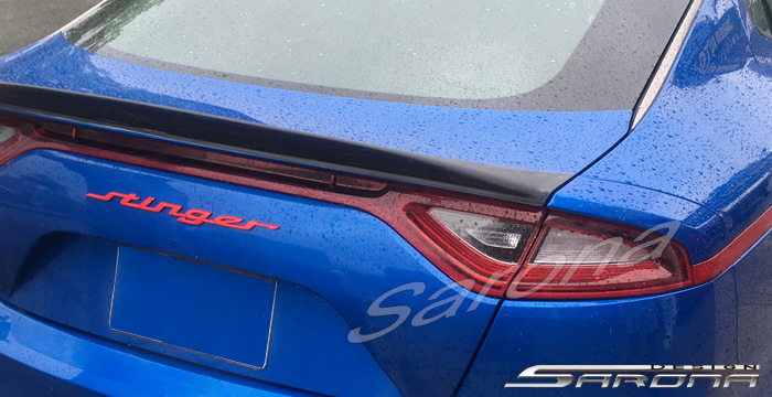 2018-2023 Kia Stinger Trunk Wing 2018-2023 Kia Stinger Trunk Wing