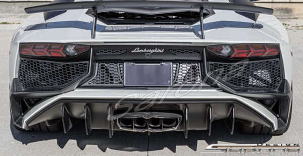 2012-2019 Lamborghini Aventador Rear Bumper