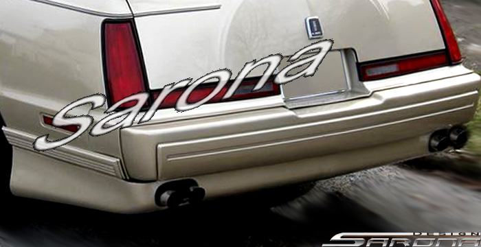 1984-1992 Lincoln Mark 7 Rear Add-On 1984-1992 Lincoln Mark 7 Rear Add-On