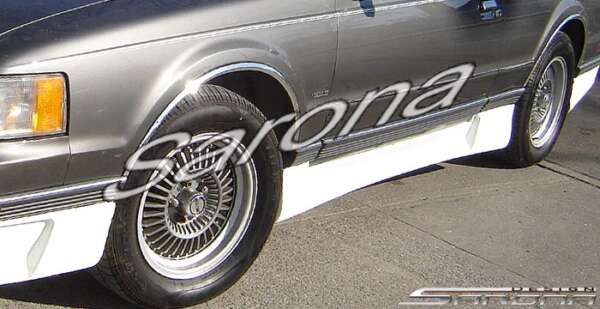 1984-1992 Lincoln Mark 7 Side Skirts