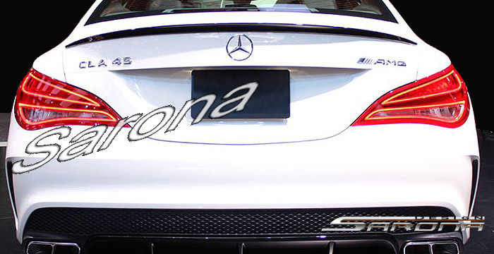 2013-2014 Mercedes-Benz CLA Trunk Wing 2013-2014 Mercedes-Benz CLA Trunk Wing