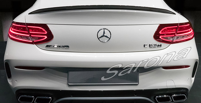 2015-2018 Mercedes-Benz C Class Coupe Trunk Wing 2015-2018 Mercedes-Benz C Class Coupe Trunk Wing
