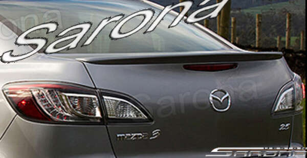 2009-2010 Mazda Mazda3 Trunk Wing 2009-2010 Mazda Mazda3 Trunk Wing