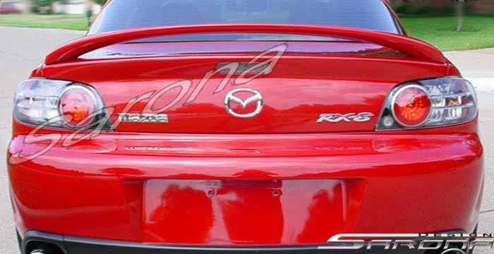 2003-2007 Mazda RX8 Trunk Wing 2003-2007 Mazda RX8 Trunk Wing
