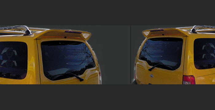 2000-2002 Nissan Xterra Roof Wing 2000-2002 Nissan Xterra Roof Wing