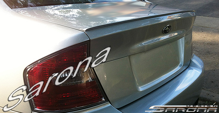 2005-2009 Subaru Legacy Trunk Wing 2005-2009 Subaru Legacy Trunk Wing