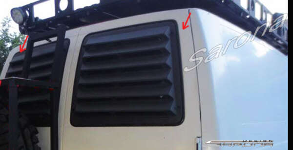 1985-2004 GMC Safari Rear Louvers