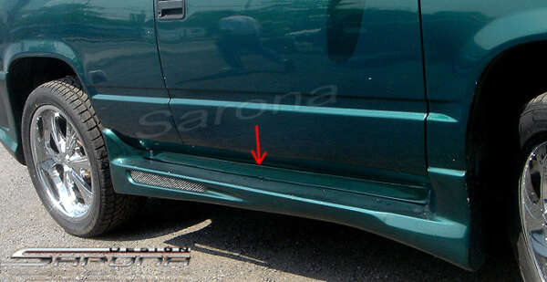 1992-1999 GMC Yukon Side Skirts