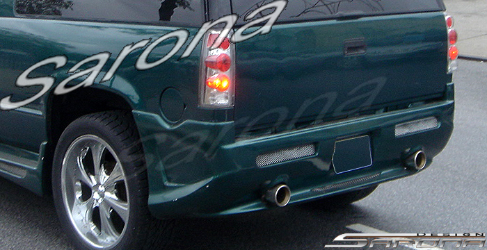 1992-1998 GMC Yukon Rear Bumper 1992-1998 GMC Yukon Rear Bumper