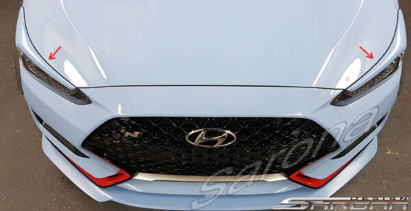 2018-2020 Hyundai Veloster Eyelids