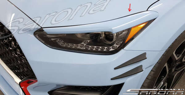 2018-2020 Hyundai Veloster Eyelids