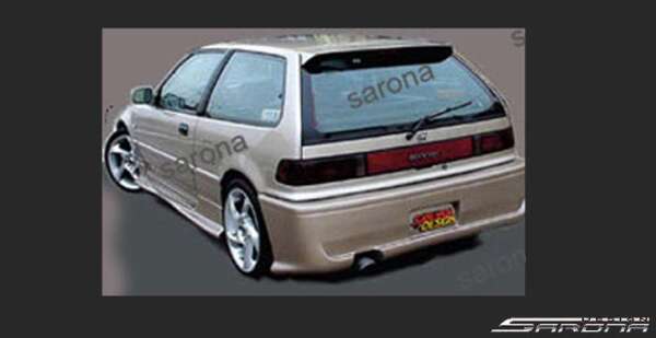 1988-1991 Honda Civic Rear Bumper