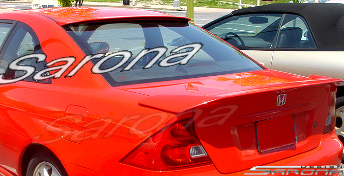 2001-2005 Honda Civic Roof Wing 2001-2005 Honda Civic Roof Wing