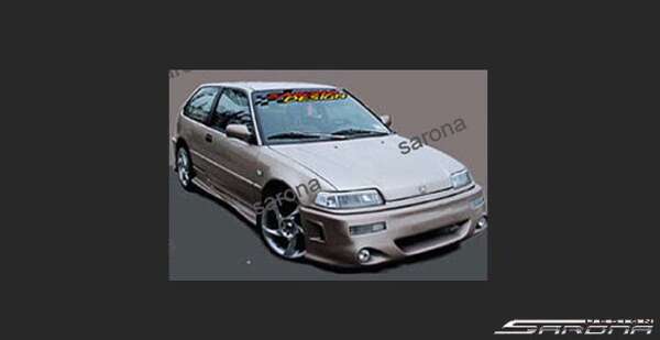 1988-1991 Honda Civic Front Bumper
