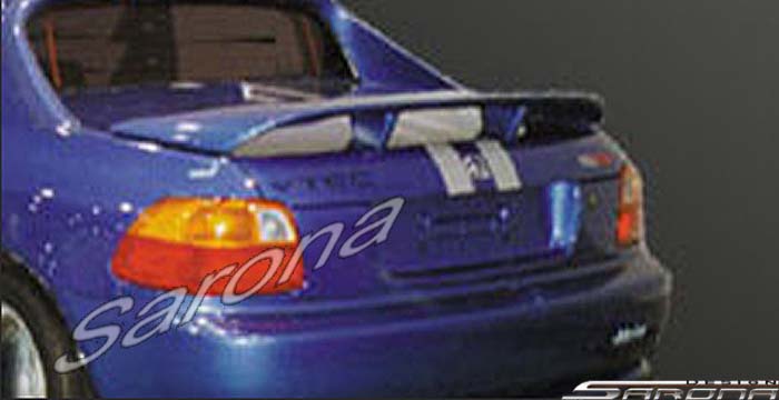 1993-1997 Honda Del Sol Trunk Wing 1993-1997 Honda Del Sol Trunk Wing
