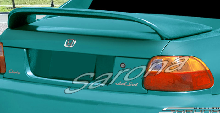 1993-1997 Honda Del Sol Trunk Wing 1993-1997 Honda Del Sol Trunk Wing
