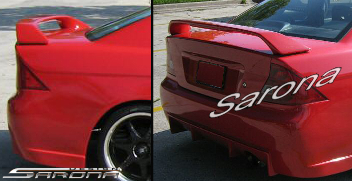 2001-2005 Honda Civic Trunk Wing