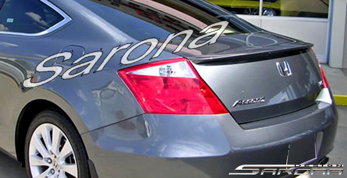 2008-2012 Honda Accord Trunk Wing 2008-2012 Honda Accord Trunk Wing