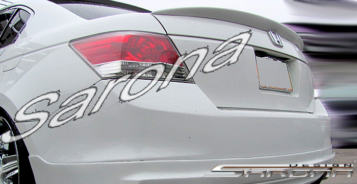 2008-2012 Honda Accord Trunk Wing 2008-2012 Honda Accord Trunk Wing