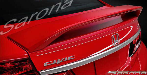 2012-2015 Honda Civic Trunk Wing