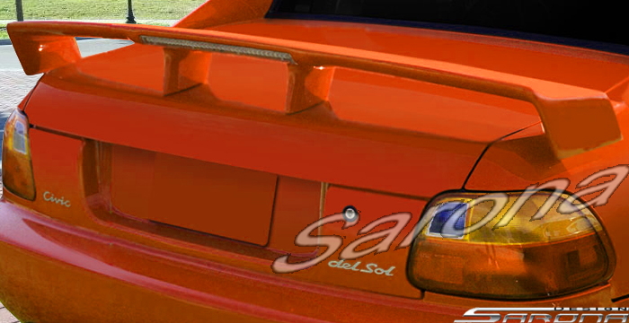 1993-1997 Honda Del Sol Trunk Wing 1993-1997 Honda Del Sol Trunk Wing