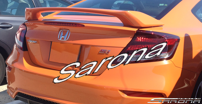 2012-2015 Honda Civic Trunk Wing 2012-2015 Honda Civic Trunk Wing
