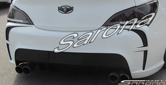 2009-2016 Hyundai Genesis Coupe Rear Bumper 2009-2016 Hyundai Genesis Coupe Rear Bumper