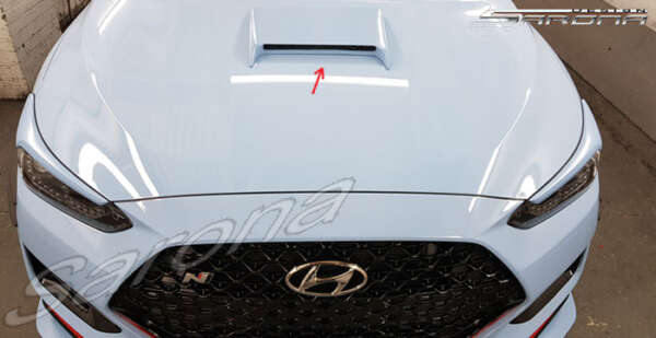 2018-2020 Hyundai Veloster Hood Scoop