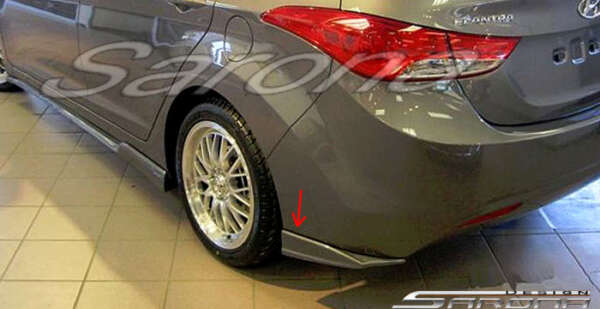 2011-2013 Hyundai Elantra Rear Add-On