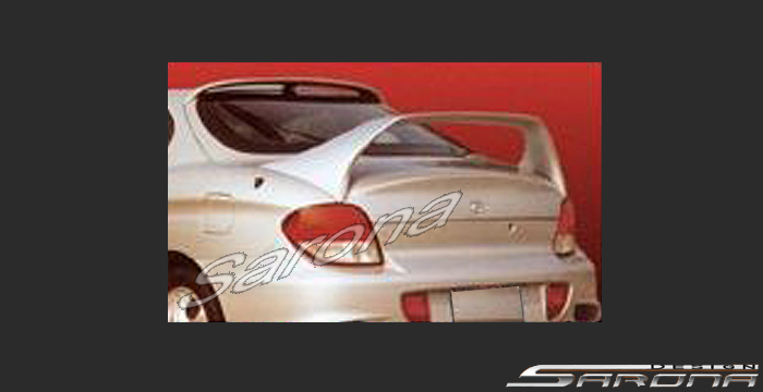 2000-2002 Hyundai Tiburon Trunk Wing 2000-2002 Hyundai Tiburon Trunk Wing