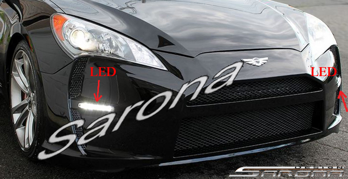 2009-2012 Hyundai Genesis Coupe Front Bumper 2009-2012 Hyundai Genesis Coupe Front Bumper