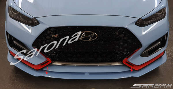2018-2020 Hyundai Veloster Front Add-On