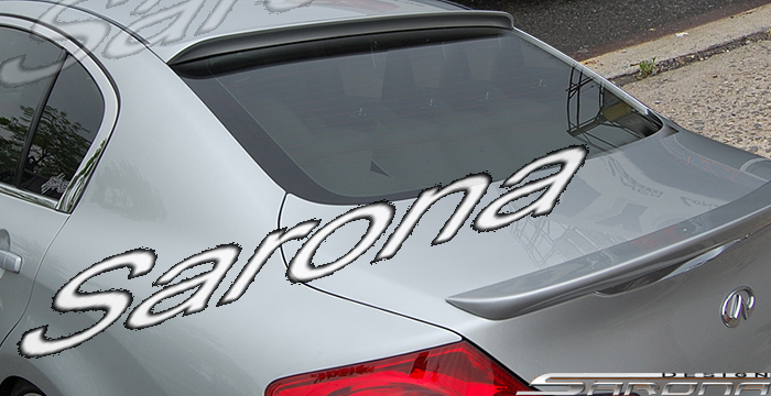 2008-2013 Infiniti G37 Sedan Roof Wing 2008-2013 Infiniti G37 Sedan Roof Wing