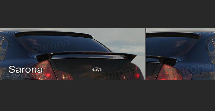 2003-2006 Infiniti G35 Sedan Roof Wing 2003-2006 Infiniti G35 Sedan Roof Wing