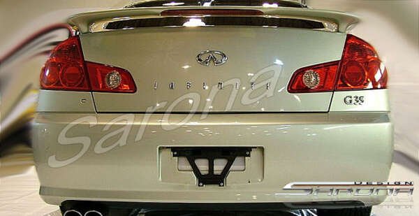 2003-2006 Infiniti G35 Sedan Trunk Wing